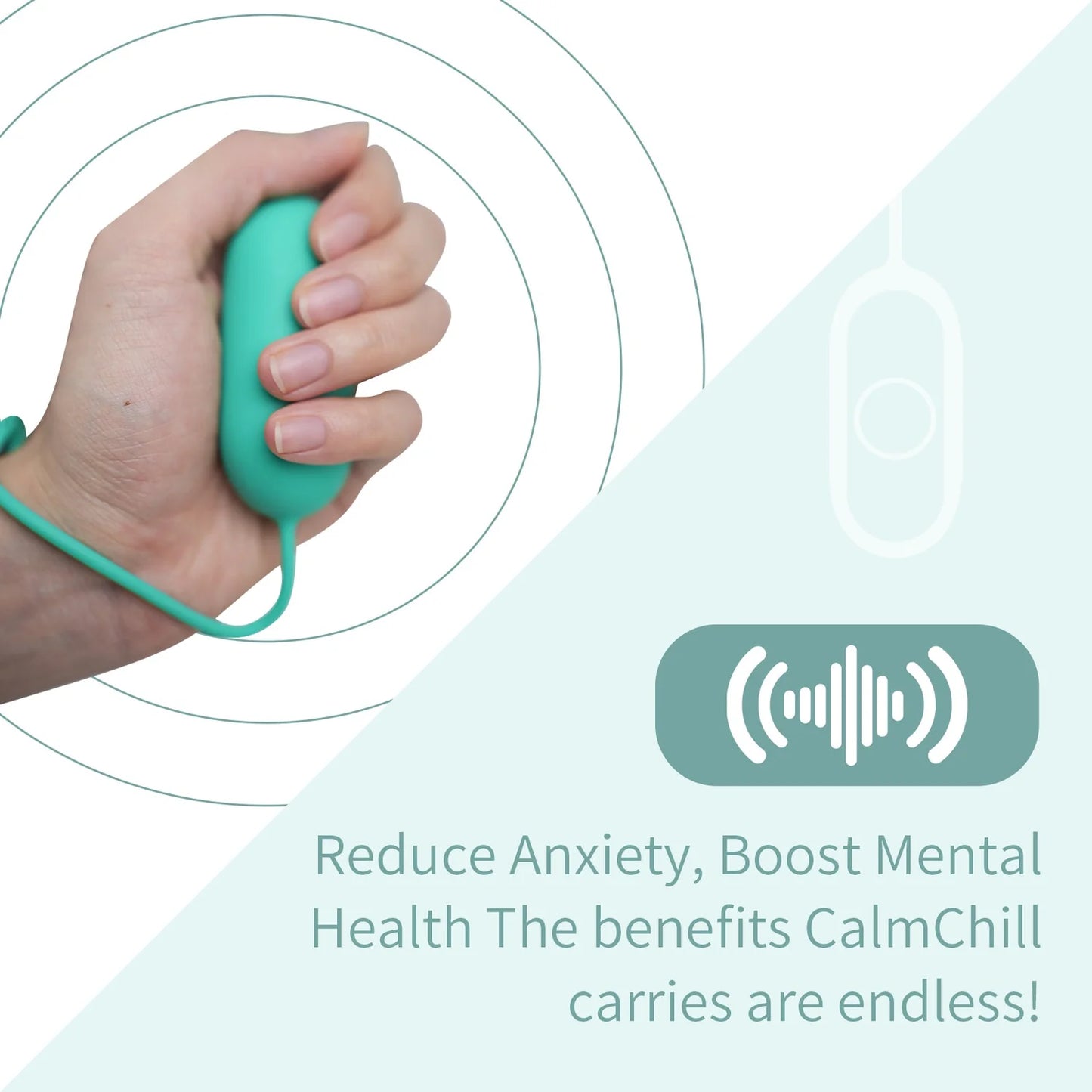 Calm Chill Handheld Sleep Aid Device - Help you sleep better and live better